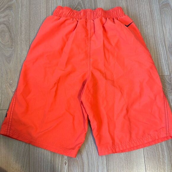 Nike boys orange and blue swim trunks size medium - Picture 8 of 9